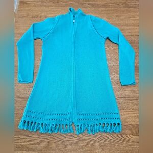 Lilly Pulitzer Teal Cardigan